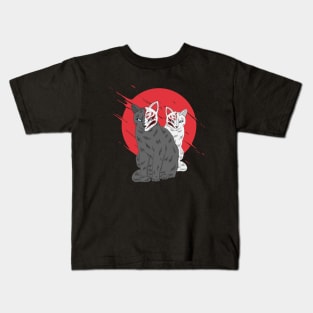 Two Japanese Cat Kids T-Shirt